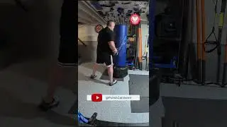 Old Man vs. Punching Bag &ndash; The Slowest Fight Ever 🥊🐢  #carnivorefitness #carnivorediet