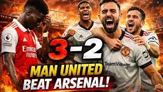 RED DEVILS SILENCE THE EMIRATES! 😱 | Man United Stun Arsenal 3&ndash;2 in Epic Red Derby