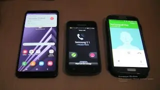 Over the Horizon Incoming call&Outgoing call at the Same Samsung Galaxy S1+S4 Black+A8+