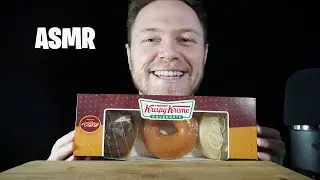 ASMR: *NEW* KRISPY KREME DOUGHNUT EATING | 4K | SOFT WHISPERS