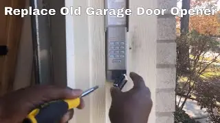 How To Replace Your Old Garage Door Opener Keyless Entry Pad