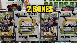 2017 Panini Contenders Optic Football Hobby Box Opening. 2 Boxes