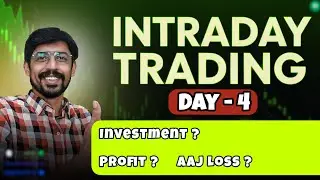 Intraday Trading Kaise Kare || FULL CLASS by Crude Oil King | Day - 4