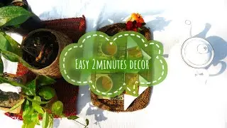Easy 2minutes decor idea |Tea table decor |morning status | DIY&nbsp;coaster&nbsp;making