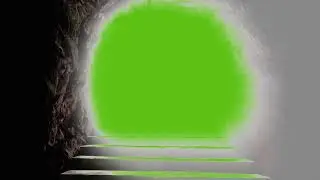INTRO SALIDA CUEVA pantalla verde [ Door chroma key ] 🙏
