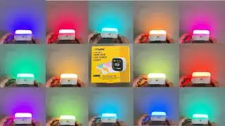 DIGITEK (LED-D10W RGB) 10 Вт портативный многоцветный мини-светодиодный видеосвет с 3-цветным реж...