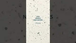 Vibrant New Solid Surfaces for Interiors | HIMACS Terrazzo Collection