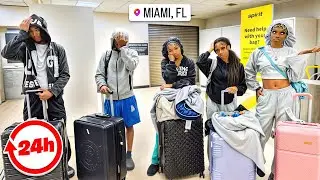 We Got Stuck In Miami Airport For 24 Hours🤦🏾‍♂️*NO CLICKBAIT*