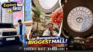 India Ka Most Luxury Mall? G-Wagon 😳 | Phoenix Mall Bangalore 😱Vlog 2025