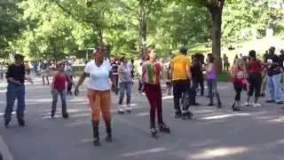 Central Park Dance Skaters  Association- Memorial Day 2013 part 1