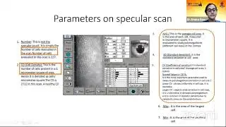 AIOC2021 - IC488 - Topic - Dr Shana Sood -  Specular Microscopy  Interpretation and Diagnostic Value