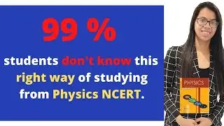 how to study ncert physics class 12       #ncertphysics