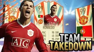 THROWBACK MUFC CRISTIANO RONALDO TEAM TAKEDOWN VS @Itsitsjames !!!