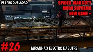 PS4 PRO - Marvel's Spider - Man GOTY #26 Dublad&atilde;o - SUPREMO - NEW GAME +