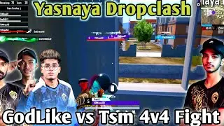 🇮🇳GodLike vs Tsm 4v4 Fight in Scrims | Uptrust eSports Pro Scrims Dropclash 🔥 @upthrustesports