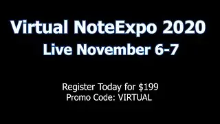 Join us for our Virtual NoteExpo 2020