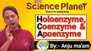 Concept of Holoenzyme,Coenzyme &Apoenzyme ||By Anju ma'am|| @scienceplanetbiology