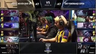 [Highlight] RNG vs FB World Championship: Group Stage Day 1
