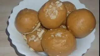 Besan Laddu Recipe | Zaisha Kitchen Traditional Besan Laddu | Golden Besan Laddu| Indian sweet