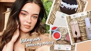 INSTAGRAM CHOOSES MY MAKEUP 🤍 | Julia Adams