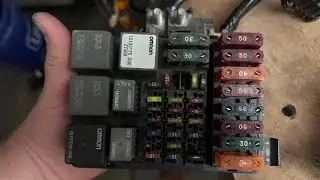 1996 K1500 LS Swap Fuse Box Modification