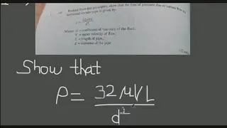 KNEC Q&A Fluid Mechanics - Laminar Flow MAR APRIL 2023 Module 3