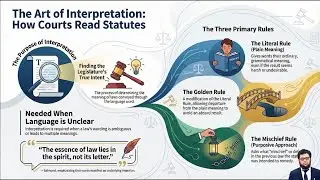 Interpretation of Statutes: Meaning, Rules, Principles, Legislative Intent and Aids to Construction
