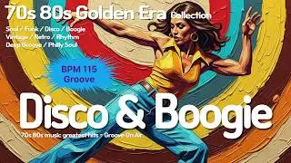 Your Life is a Golden Disco Fantasy ✨ 115 BPM 70s 80s Disco & Boogie Mix | Funk & Soul | Groove