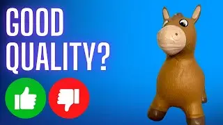 Обзор: Надувная прыгающая лошадка WADDLE Bouncy Hopper