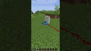 Ender Pearl  / Trap Door / Redstone - Minecraft Hacks #shorts