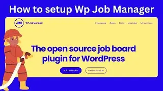 How to setup WP Job Manager on WordPress Site | wordpress job posting plugin