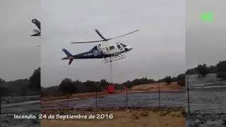 INCENDIO EN VILLAVIEJA DE YELTES SEPTIEMBRE 2016