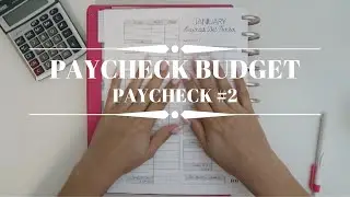 Budgeting my 2nd Paycheck | Allocating my Money | #paycheckbudget