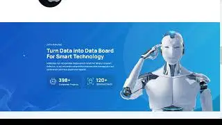 Diverge AI Robotics Elementor Template Kit data science automation