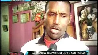 Don Luis Farfán, padre del goleador, rompe su silencio en Teledeportes