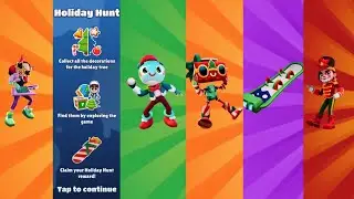 Subway Surfers : 6 Different Challenges in 6 Different World Tours of Winter Wonderland 2024
