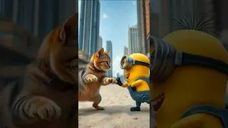 Cat vs Minions (Battle №11) #cats #cat #minions