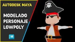 AUTODESK MAYA: PERSONAJE LOWPOLY