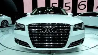 2013 Audi A8 TDI Quattro - Exterior and Interior Walkaround - 2012 Los Angeles Auto Show