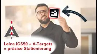Stationierung mit dem Leica iCON iCS50 Absteckinstrument