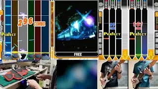 [GFDM] 銀河鉄道999 (Drum, Guitar, Bass Session).