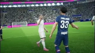 Playing efootball pt(3) PSG vs Real Madrid