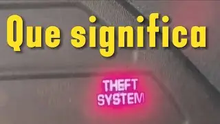 Que significa testigo THEFT SYSTEM Chevrolet cavalier / Sunfire