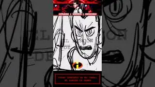 El chico serpiente 💀🐍😳 Los Incre&iacute;bles 2 escena eliminada