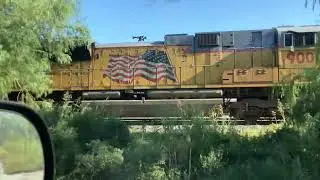 UP 8576 EB With CP/KCS Power Leads Manifest DPU Mid Houston,Tx
