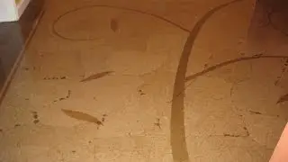 DIY - How to make your own designer brown paper bag floor with super awesome designs on it!