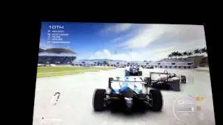 Демонстрация игры на планшете Linx 8 GRID Autosport #2