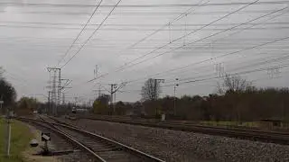 218 155 Nesa mit IC in Altbach.