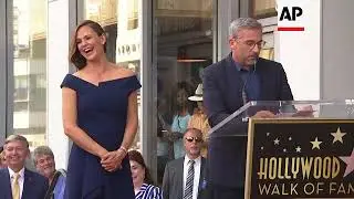 Steve Carell, Bryan Cranston attend Jennifer Garner’s star ceremony