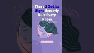These Zodiac Signs Secretly Rule the Room 👑✨ #astrology #funnyshorts #zodiac #astrologyvibes